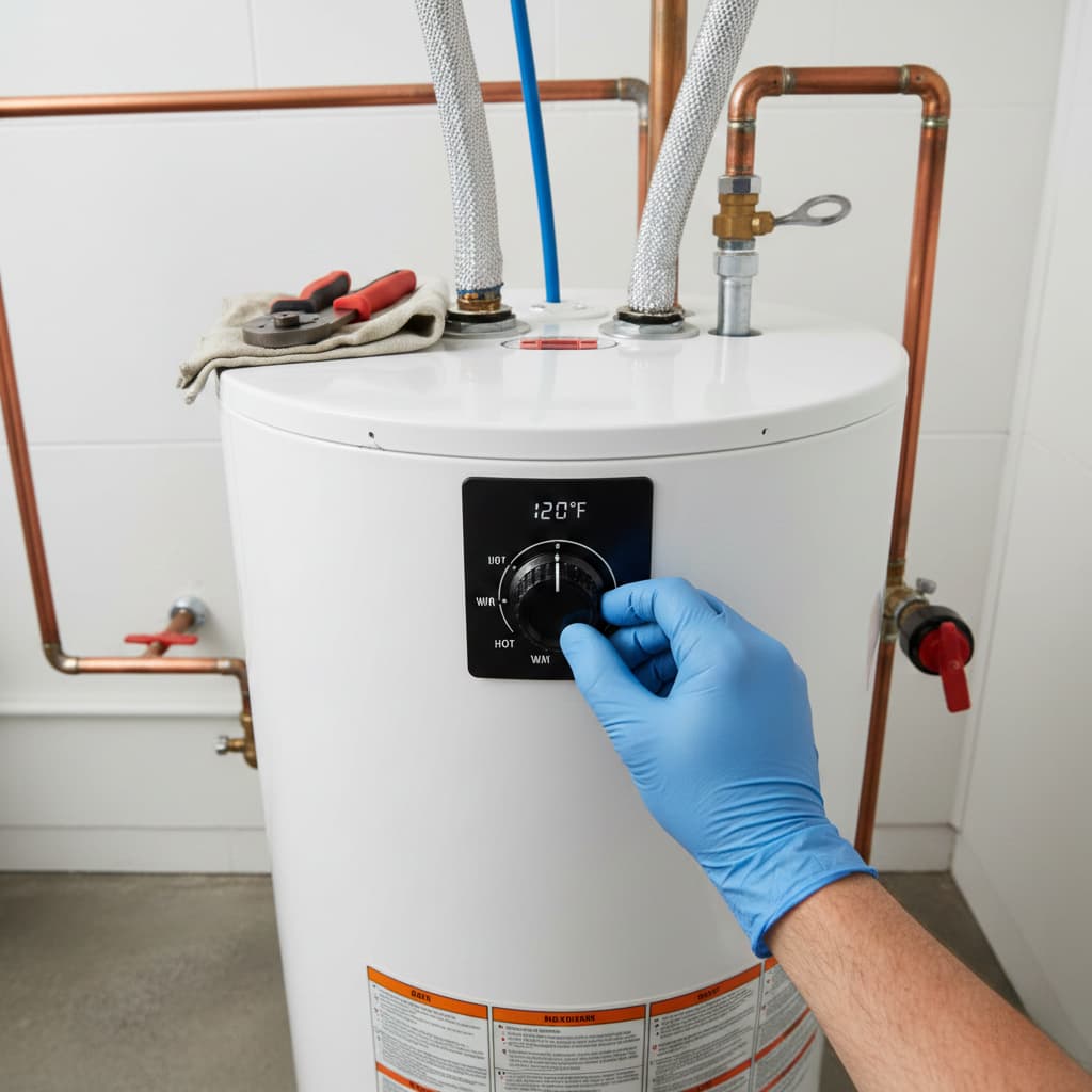 Water heater repair service